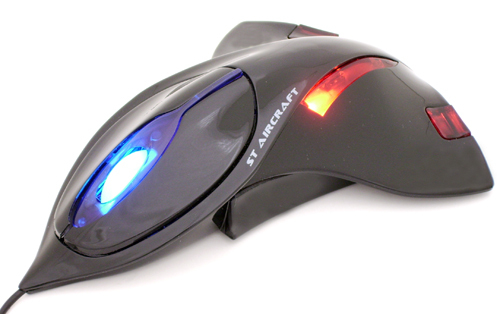Aircraft Computer Mouse with LED Lights