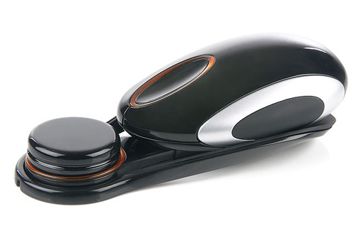 Saitek Obsidian 1000 dpi Wireless Rechargeable Optical Mouse