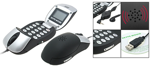 Optical Mouse Skype Hands-free PC Speakerphone