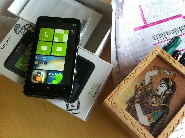 HTC HD7 windows phone