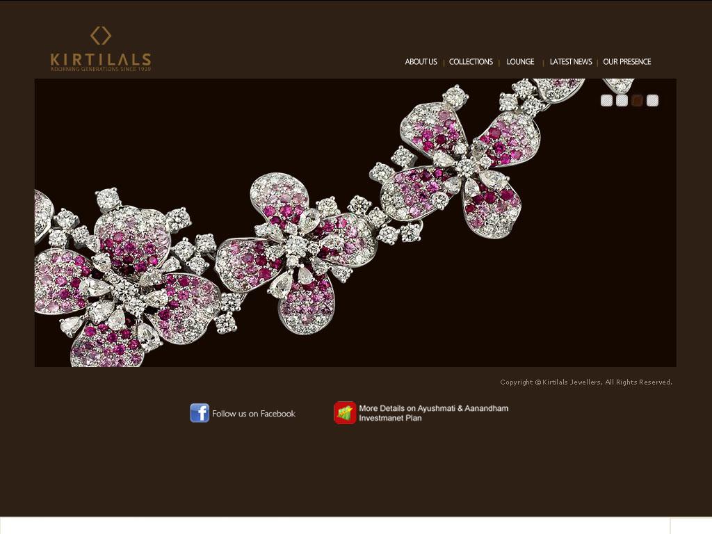 jewelry website design
