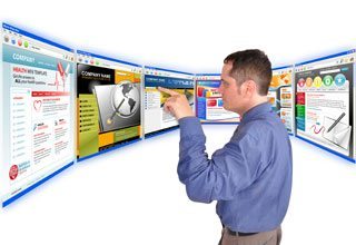 choosing the web portal