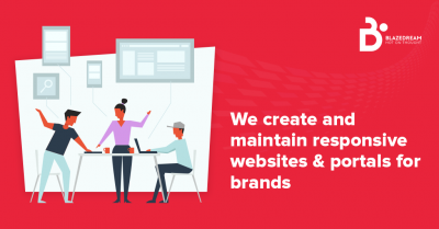 We Create And Maintan Responsive Websites & Portals For Brands