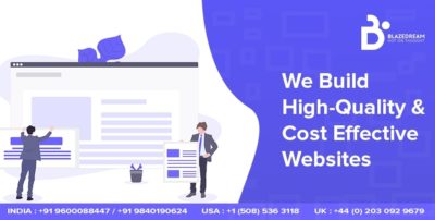 We Build High-Quality & Cost Effective Websites